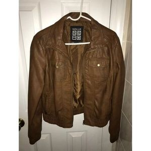 NOLLIE faux leather jacket